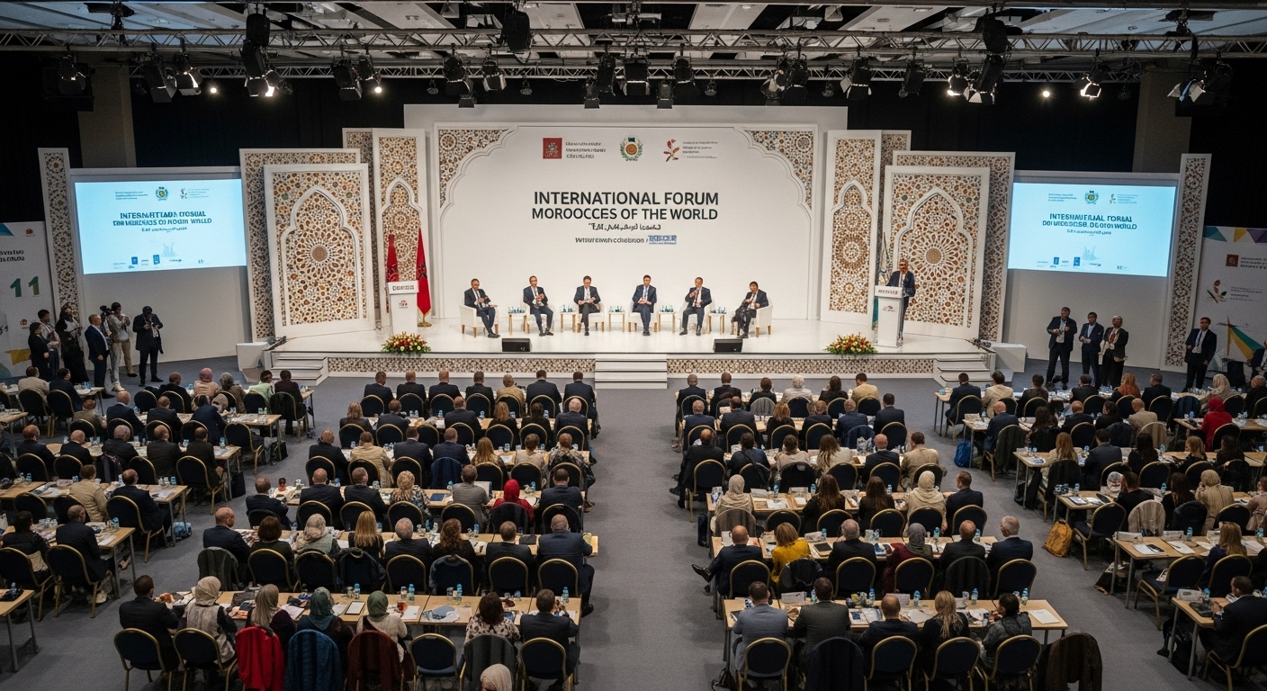 International Forum for Moroccans of the World conference